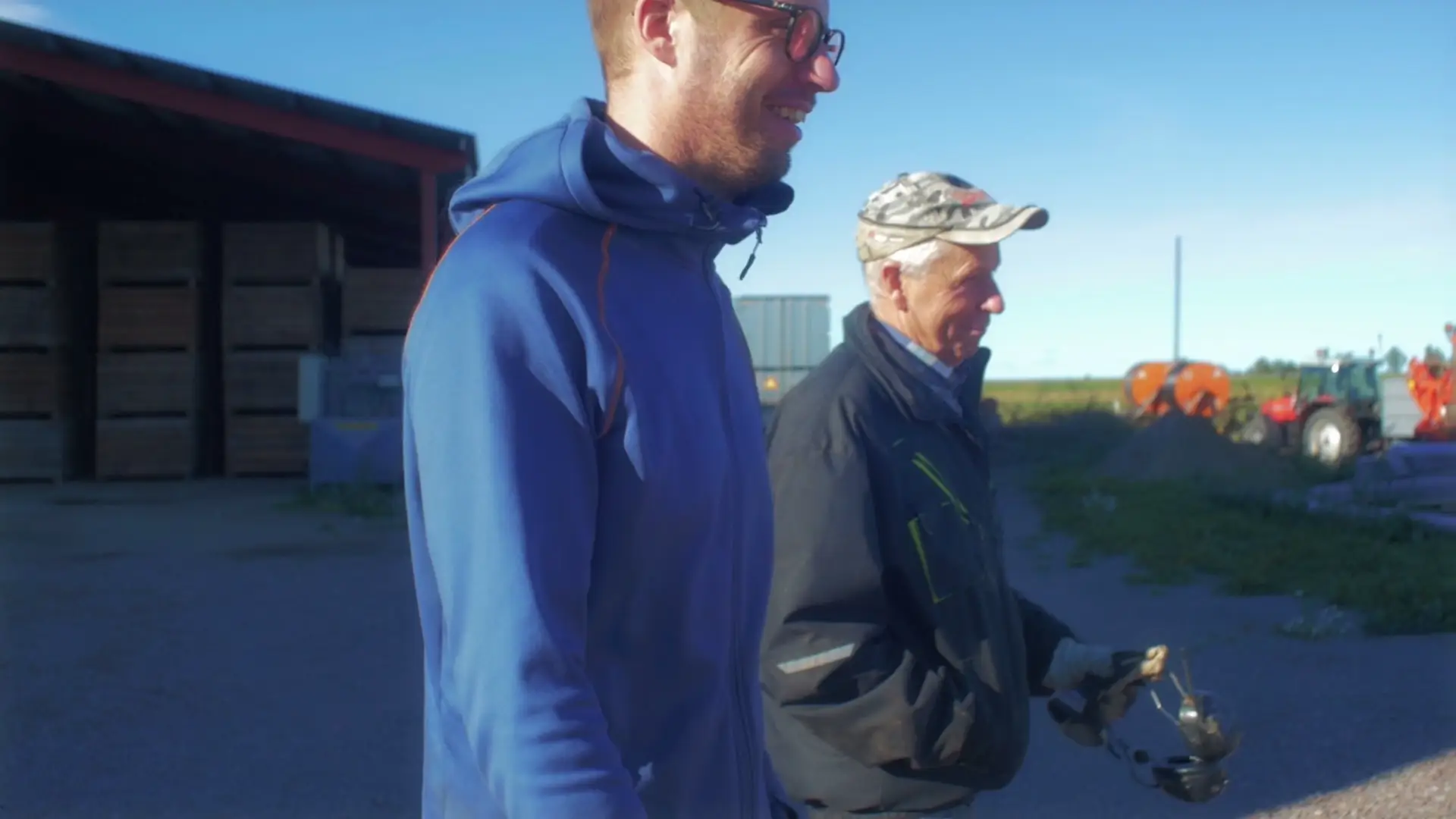 Adam Paulsson organic grower in Motala
